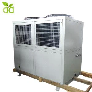 20 Ton 25 Hp  Anticorrosive Tiatanium Evaporator Anodizing Electroplating Air Cooled Chiller
