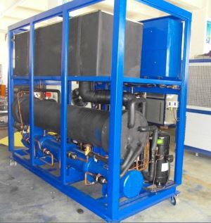 Modular 40ton 50HP Industrial Water Cooled Water Cooling Chiller