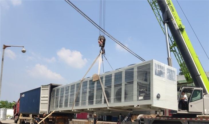 630kw Glycol Water Chiller With -10C Outlet